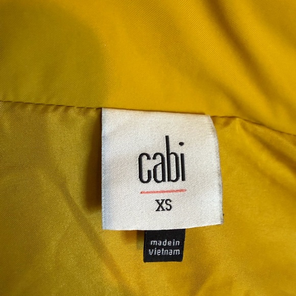 CAbi Bright Yellow Puffer Jacket - Picture 4 of 5